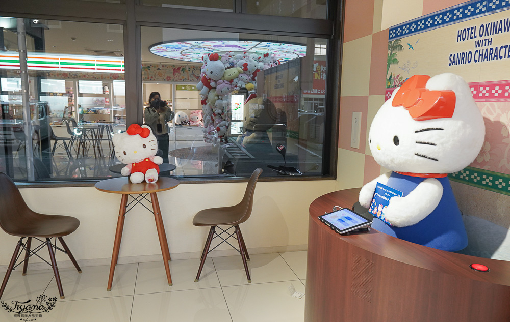 沖繩平價新飯店｜沖繩三麗鷗主題酒店：整個飯店都有超萌三麗鷗，迎賓飲品、雪鹽霜淇淋 @緹雅瑪 美食旅遊趣