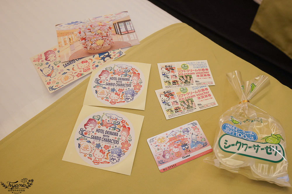 沖繩平價新飯店｜沖繩三麗鷗主題酒店：整個飯店都有超萌三麗鷗，迎賓飲品、雪鹽霜淇淋 @緹雅瑪 美食旅遊趣