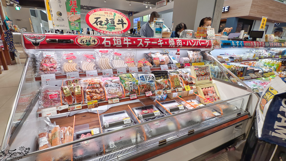 新石垣機場到市區交通｜新石垣機場伴手禮商店：1樓整層伴手禮土特產逛不完！新石垣機場&harr;︎石垣港交通 @緹雅瑪 美食旅遊趣