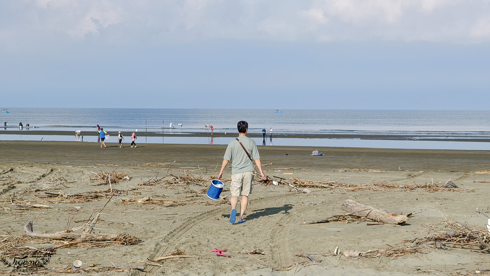 台南挖蛤蜊景點｜免費挖蛤蜊期間限定，台南北門雙春海岸線野生蛤蜊大爆發！！ @緹雅瑪 美食旅遊趣