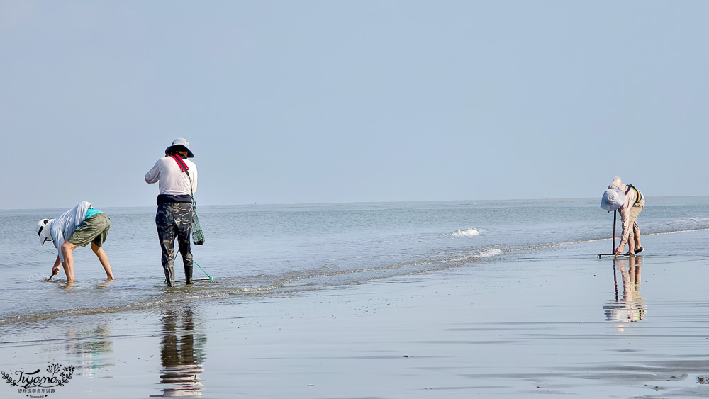台南挖蛤蜊景點｜免費挖蛤蜊期間限定，台南北門雙春海岸線野生蛤蜊大爆發！！ @緹雅瑪 美食旅遊趣