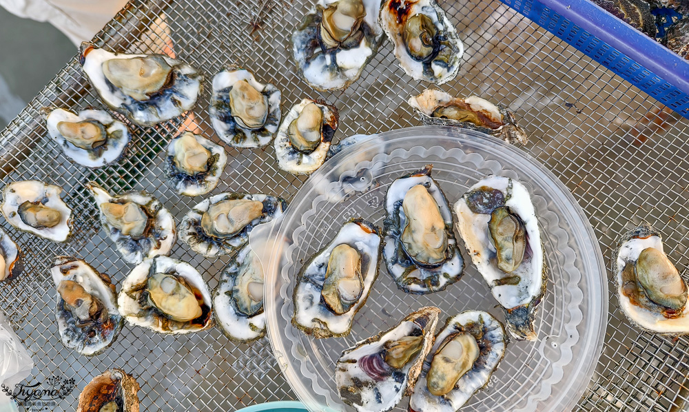 王功挖蛤烤蚵吃到飽！王功丫瑋觀光採蚵車，烤棚大又乾淨，收費大人200．小孩100．幼童免費，最超值的玩水活動 @緹雅瑪 美食旅遊趣