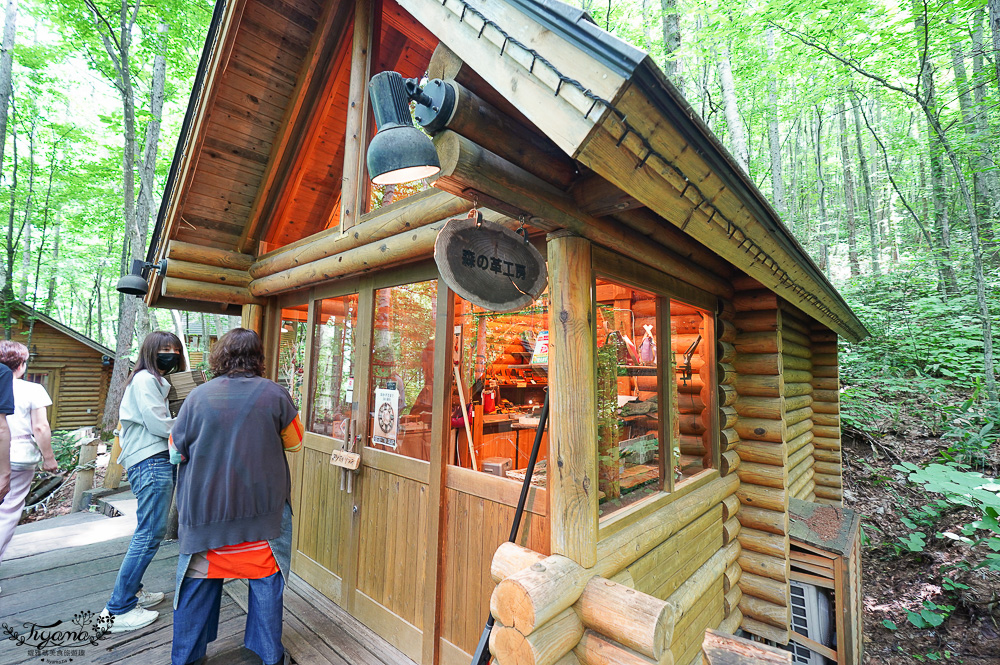 北海道童話小木屋村落「森林精靈露台」夢幻富良野景點，漫步在寧靜優美裡的秘境森林 @緹雅瑪 美食旅遊趣