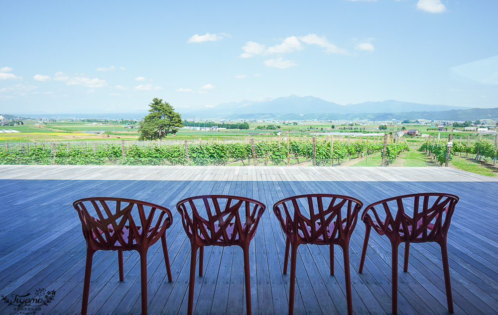 北海道富良野六花亭「坎帕納六花亭」，葡萄園與藍莓園裡的人氣甜點店 @緹雅瑪 美食旅遊趣