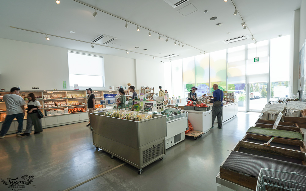 北海道美瑛玻璃屋｜美瑛選果本店｜美瑛聯合美食商場：買美瑛農特產品、吃麵包輕食甜品、法國餐廳～選果市場｜選果工房｜美瑛小麦工房｜阿斯佩格斯餐廳 @緹雅瑪 美食旅遊趣