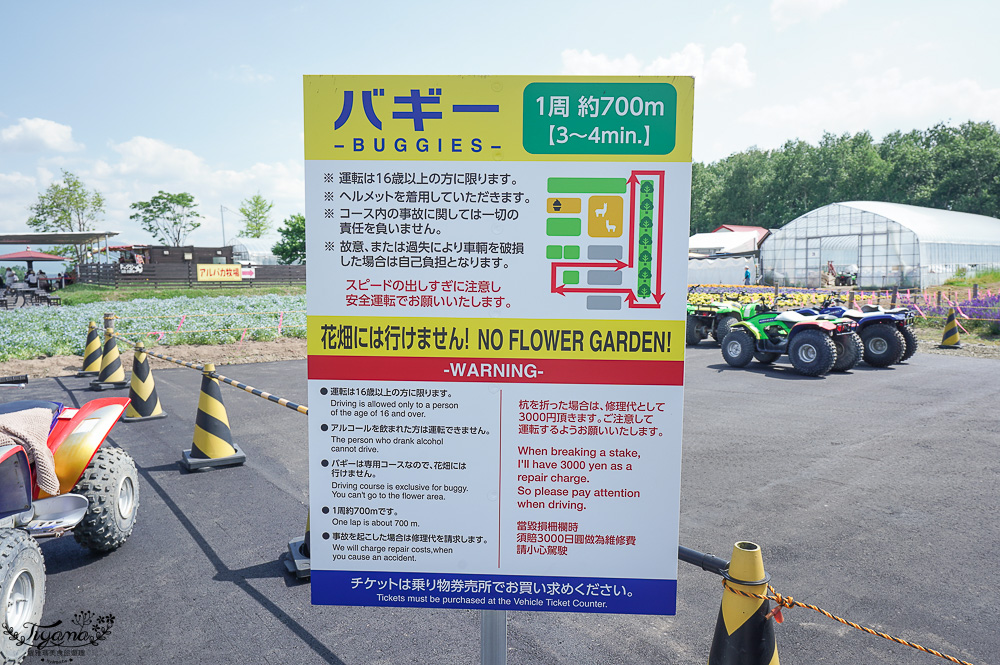 北道美瑛｜四季彩之丘：春夏季限定免入園費，遊園車NOROCCO號！10月~6月免門票 @緹雅瑪 美食旅遊趣