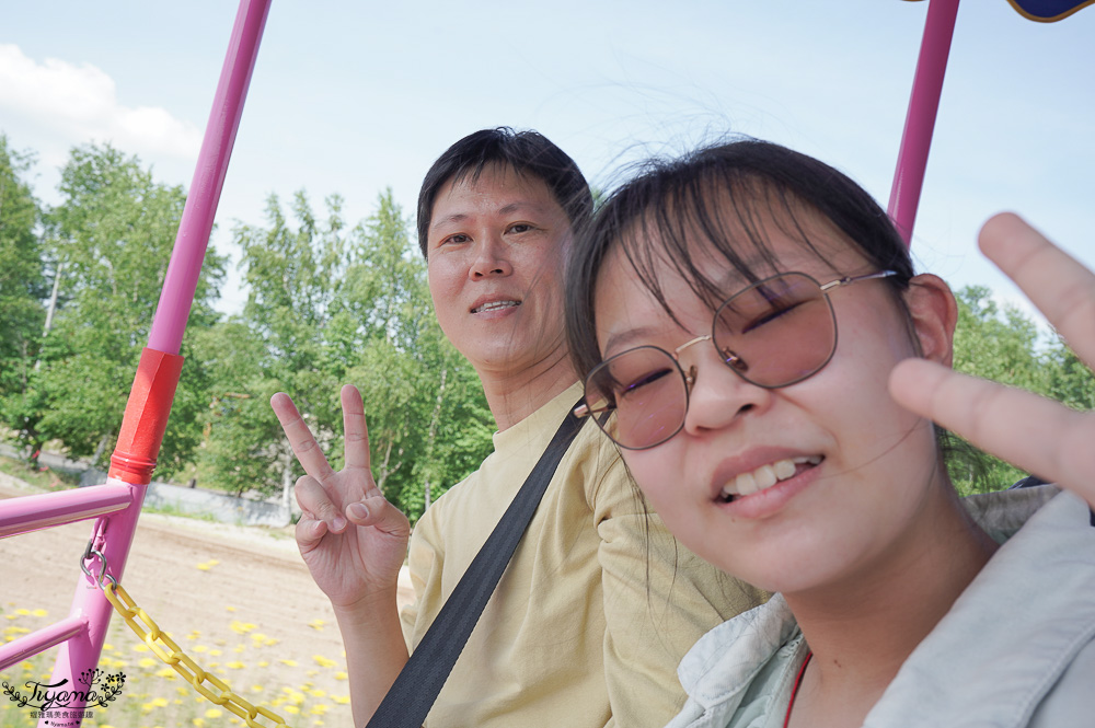 北道美瑛｜四季彩之丘：春夏季限定免入園費，遊園車NOROCCO號！10月~6月免門票 @緹雅瑪 美食旅遊趣