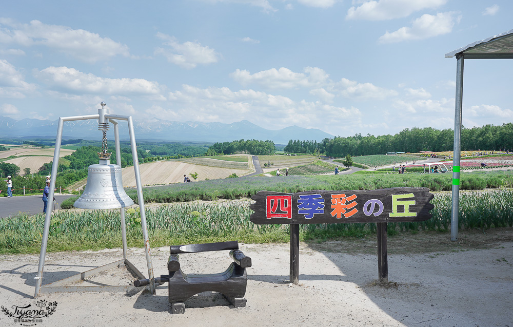 北道美瑛｜四季彩之丘：春夏季限定免入園費，遊園車NOROCCO號！10月~6月免門票 @緹雅瑪 美食旅遊趣