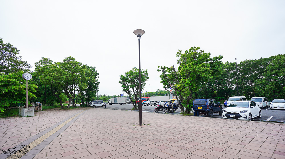 北海道苫小牧道路休息站｜宇多內湖展望台「道の駅ウトナイ湖 展望台」吃美食小吃、買土產水果 @緹雅瑪 美食旅遊趣