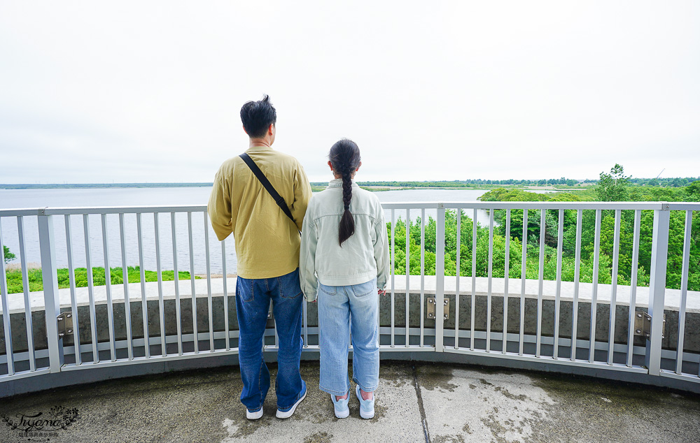 北海道苫小牧道路休息站｜宇多內湖展望台「道の駅ウトナイ湖 展望台」吃美食小吃、買土產水果 @緹雅瑪 美食旅遊趣