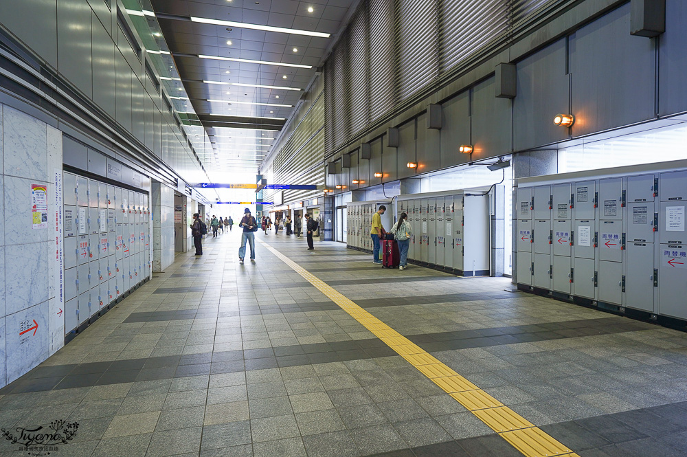 【九州小倉景點】小倉車站．魚町銀天街．旦過市場，集現代吃喝玩樂與在地傳統市場小旅行路線！小倉車站行李置物櫃 @緹雅瑪 美食旅遊趣