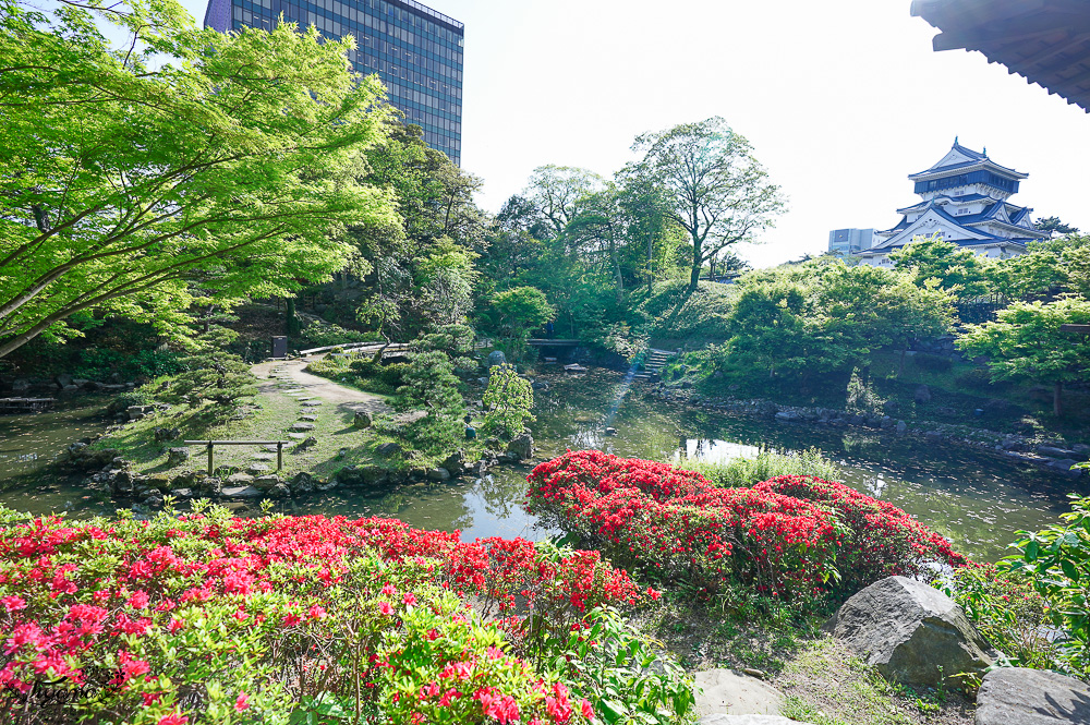 九州景點｜小倉城庭園：小倉城聯票一次玩2個景點最超值！！品味抹茶甜品，欣賞日本庭園 @緹雅瑪 美食旅遊趣