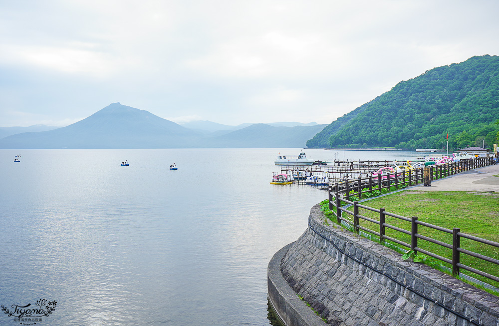 【北海道景點】支笏湖遊客中心｜山線鐵橋｜Patissier Labo｜支笏湖商店街 @緹雅瑪 美食旅遊趣