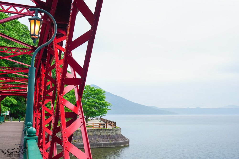 【北海道景點】支笏湖遊客中心｜山線鐵橋｜Patissier Labo｜支笏湖商店街 @緹雅瑪 美食旅遊趣