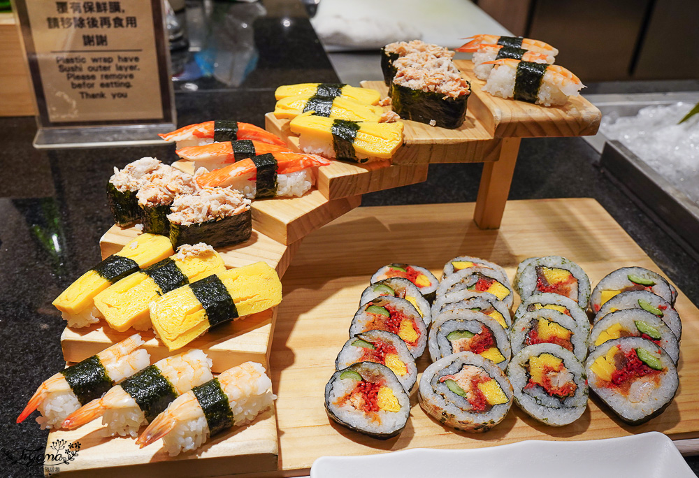 台糖長榮酒店 台南｜吃遍天下自助餐：台南聚餐推薦~台南Buffet自助餐，平日晚餐菜色 @緹雅瑪 美食旅遊趣