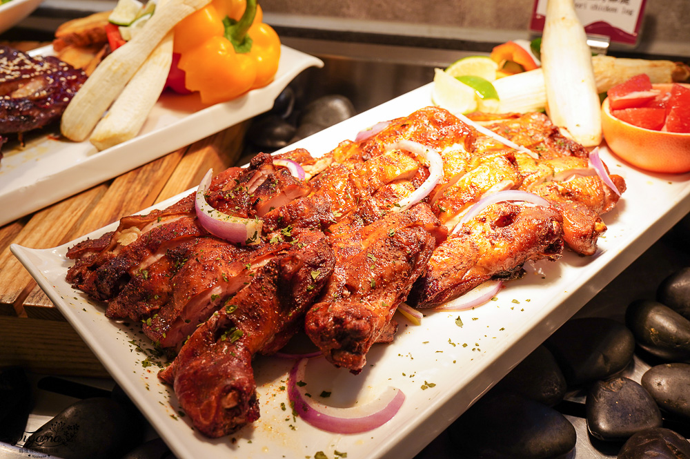 台糖長榮酒店 台南｜吃遍天下自助餐：台南聚餐推薦~台南Buffet自助餐，平日晚餐菜色 @緹雅瑪 美食旅遊趣