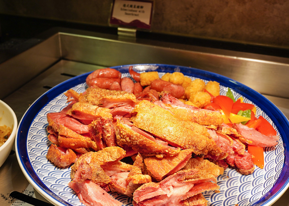 台糖長榮酒店 台南｜吃遍天下自助餐：台南聚餐推薦~台南Buffet自助餐，平日晚餐菜色 @緹雅瑪 美食旅遊趣