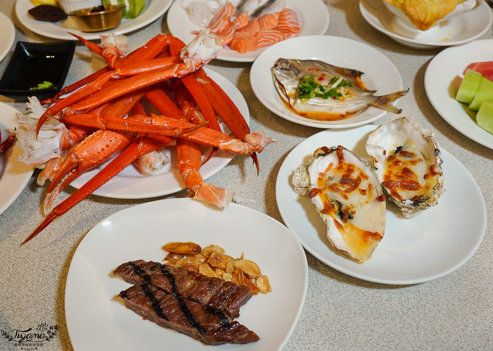 台糖長榮酒店 台南｜吃遍天下自助餐：台南聚餐推薦~台南Buffet自助餐，平日晚餐菜色 @緹雅瑪 美食旅遊趣