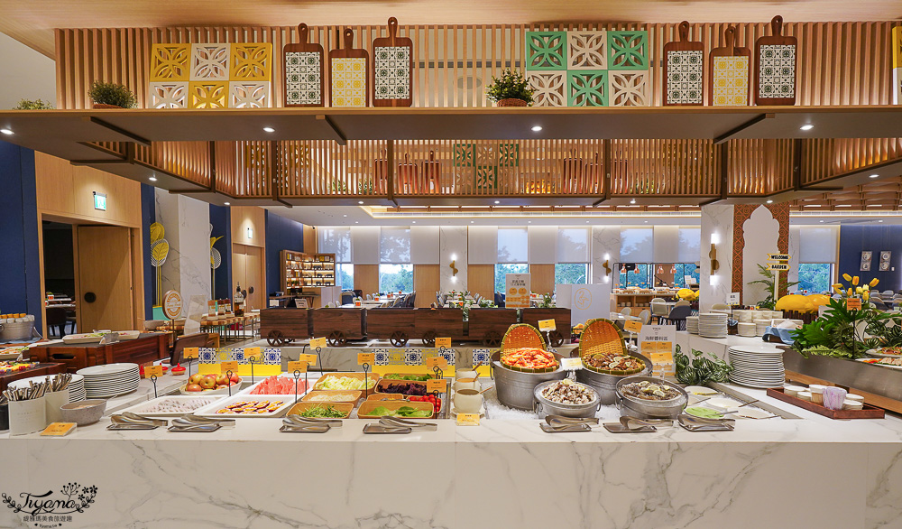 嘉義飯店Buffet自助餐｜嘉義福容voco酒店「田園西餐廳」平日晚餐分享~主餐排餐+半自助餐，超驚艷美食饗宴 @緹雅瑪 美食旅遊趣