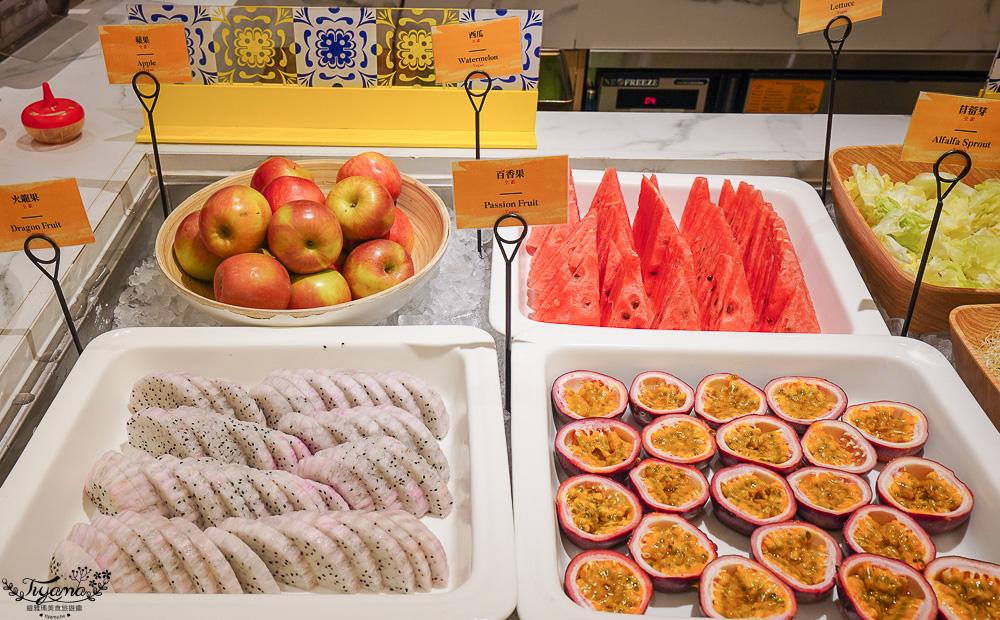 嘉義飯店Buffet自助餐｜嘉義福容voco酒店「田園西餐廳」平日晚餐分享~主餐排餐+半自助餐，超驚艷美食饗宴 @緹雅瑪 美食旅遊趣