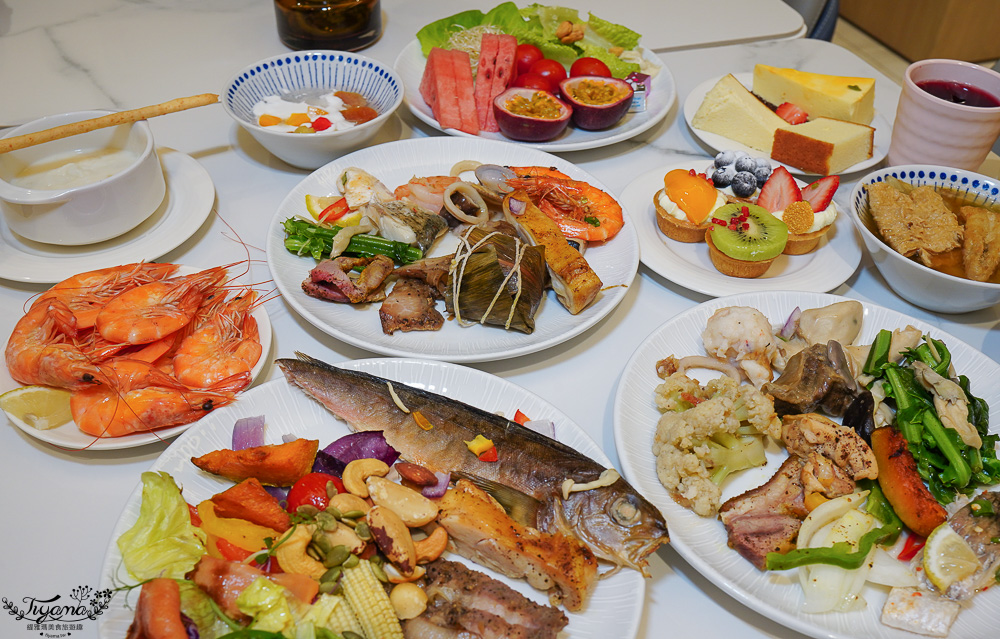 嘉義飯店Buffet自助餐｜嘉義福容voco酒店「田園西餐廳」平日晚餐分享~主餐排餐+半自助餐，超驚艷美食饗宴 @緹雅瑪 美食旅遊趣