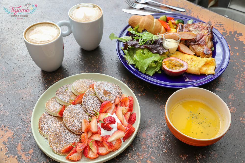 台南老屋咖啡|ici cafe：早午餐&#038;草莓鬆餅，文青咖啡廳 @緹雅瑪 美食旅遊趣