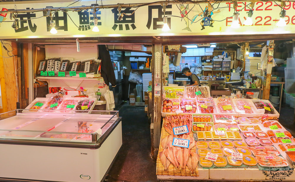 小樽三角市場攻略~15間海鮮食堂介紹|滝波食堂：現買現吃帝王蟹，三品超狂海鮮丼 @緹雅瑪 美食旅遊趣