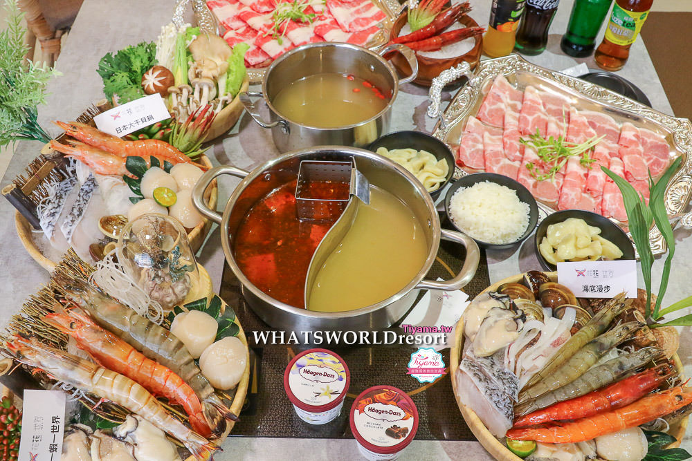 台南火鍋|花花世界鍋物WHATSWORLDresort-火鍋界中的唯一奇葩 @緹雅瑪 美食旅遊趣
