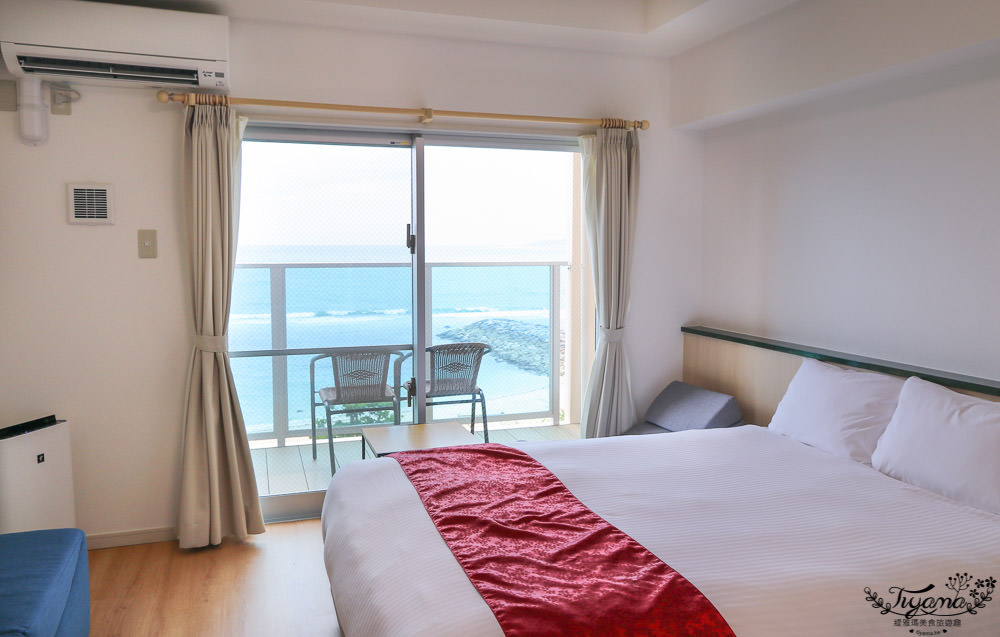 沖繩住宿|名護櫻之家飯店Hotel Sakurano Familia Nago，一分鐘到沙灘的海景家庭房！ @緹雅瑪 美食旅遊趣