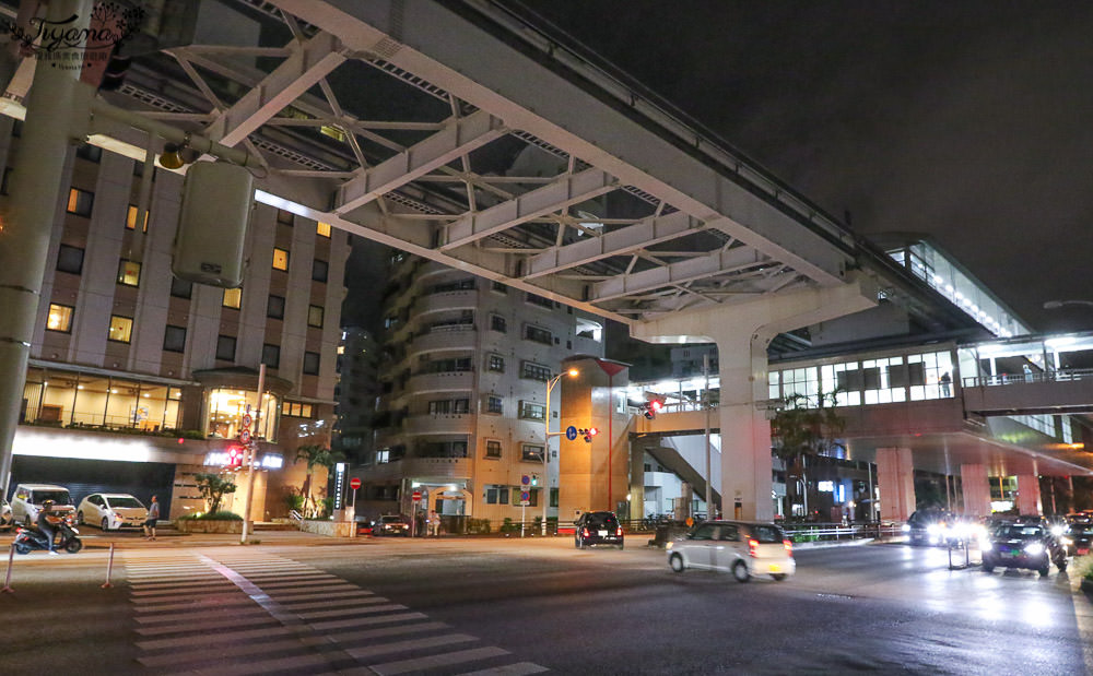 沖繩飯店推薦，那霸阿扎特飯店HOTEL AZAT，出門即是電車店，安里駅1分鐘 @緹雅瑪 美食旅遊趣