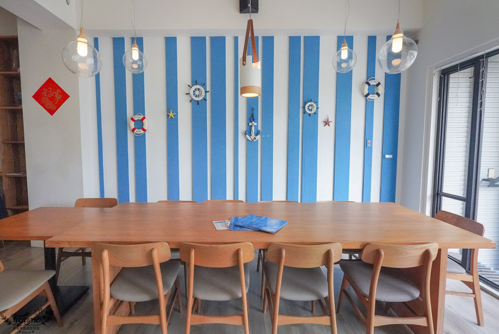 嘉義地中海藍白風主題&#038;親子友善餐廳，努逗風味館嘉義店 @緹雅瑪 美食旅遊趣