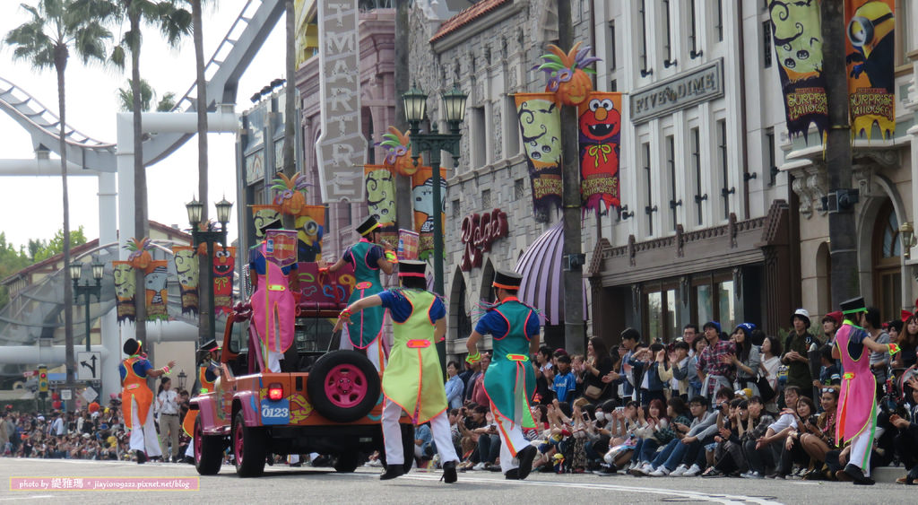 【大阪景點】大阪環球影城.USJ Part 4：花車大遊行、影城隨意逛隨意玩 @緹雅瑪 美食旅遊趣